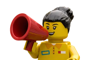 LDC Minifigur Playmakerin Utensil